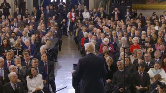 Front Row Spotlight EAM Jaishankar at Trump’s Oath Ceremony Front Row Spotlight EAM Jaishankar at Trump’s Oath Ceremony