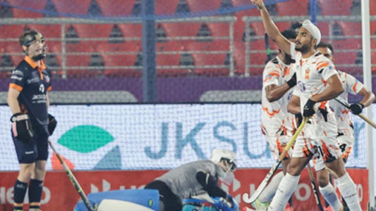 Hero Hockey India League 2024-25 Bengal Tigers Defeat UP Rudras 5-3, Move on Second Spot