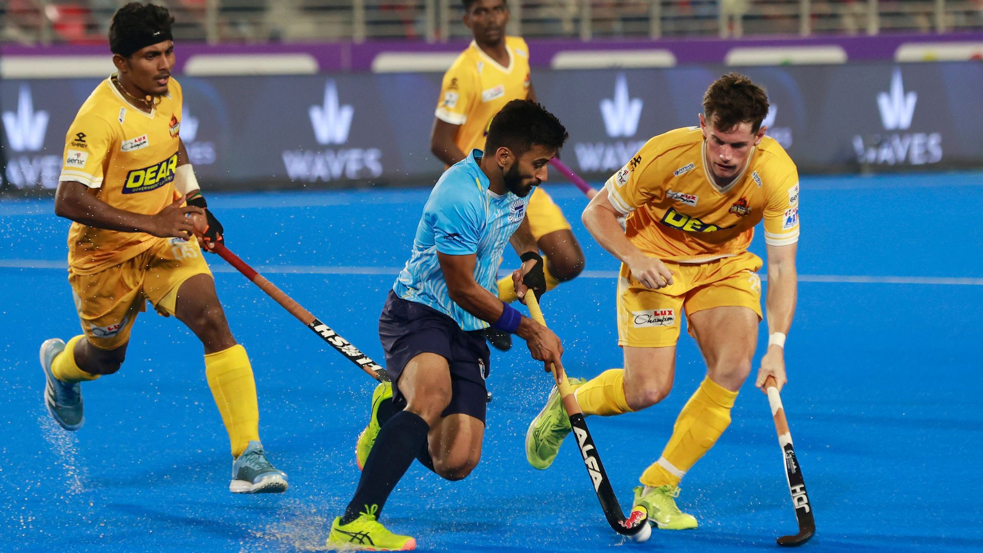 Hero Hockey India League 2024-25 Heroic Performance by Gonasika Leads to 4-2 Win Over Tamil Nadu Dragons