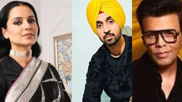 Kangana Ranaut Reconciles with Karan Johar and Diljit Dosanjh