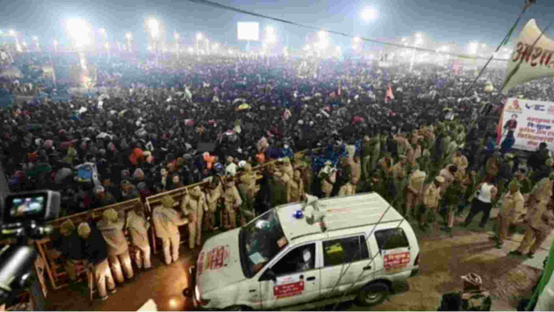 Mahakumbh Mela Stempede Stampede Disrupts Amrit Snan at Maha Kumbh in Prayagraj