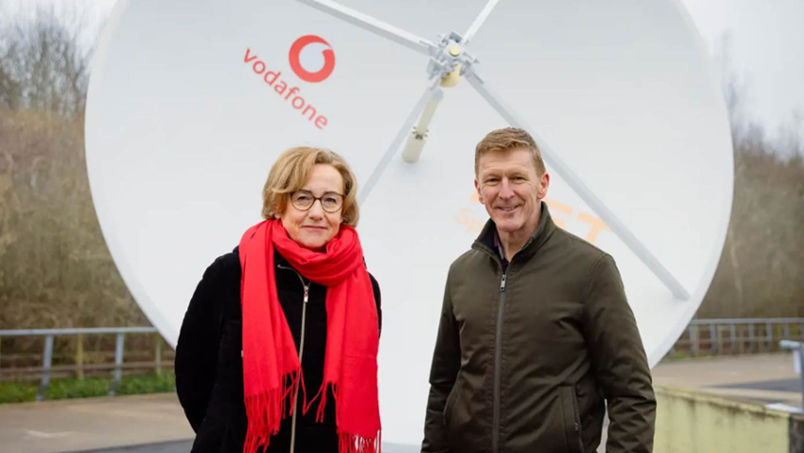 Vodafone Makes History with First Satellite-Enabled Smartphone Video Call in the UK