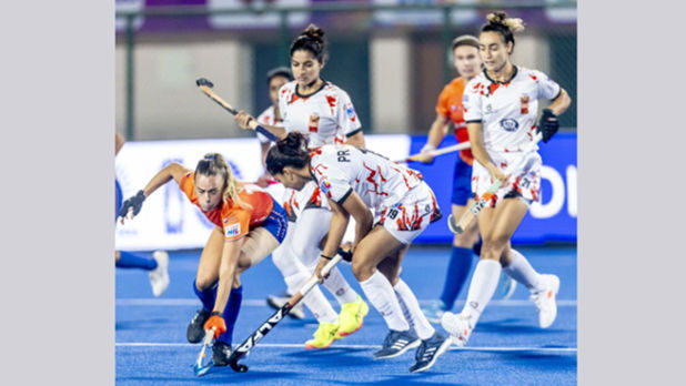 Women Hero Hockey India League 2024-25 Odisha Warriors Hold Nerve to Defeat Bengal Tigers in Shootout