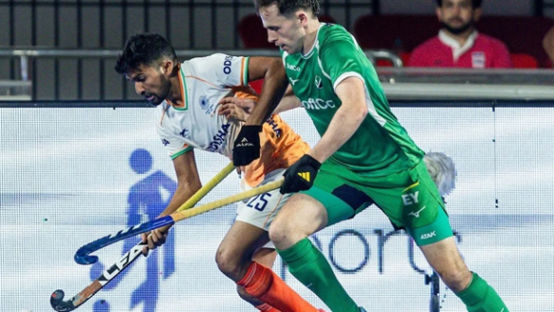 Men's FIH Pro League India Fights Back to Beat Ireland 3-1 in Hard-Fought Victory