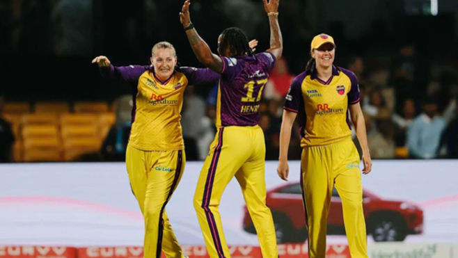 TATA WPL 2025 Ecclestone Shines as UPW Secures First-Ever WPL Super Over Win