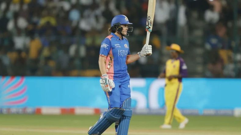 TATA WPL 2025 Mumbai Indians Crush UP Warriorz, Sciver-Brunt Steals the Show