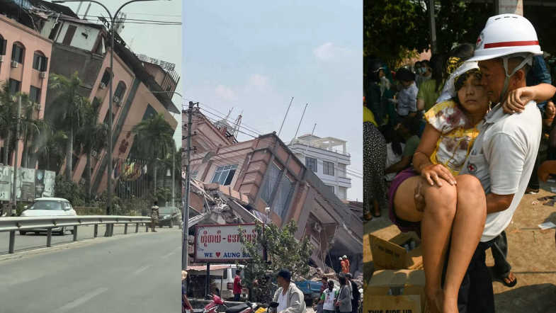 Deadly Earthquake Hits Thailand and Myanmar, Rescue Efforts Underway Deadly Earthquake Hits Thailand and Myanmar, Rescue Efforts Underway