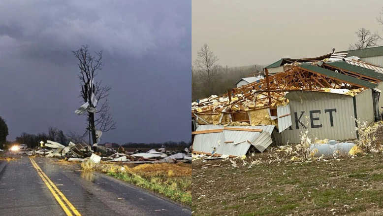 Deadly Tornadoes Sweep U.S., Killing 17 and Destroying Homes