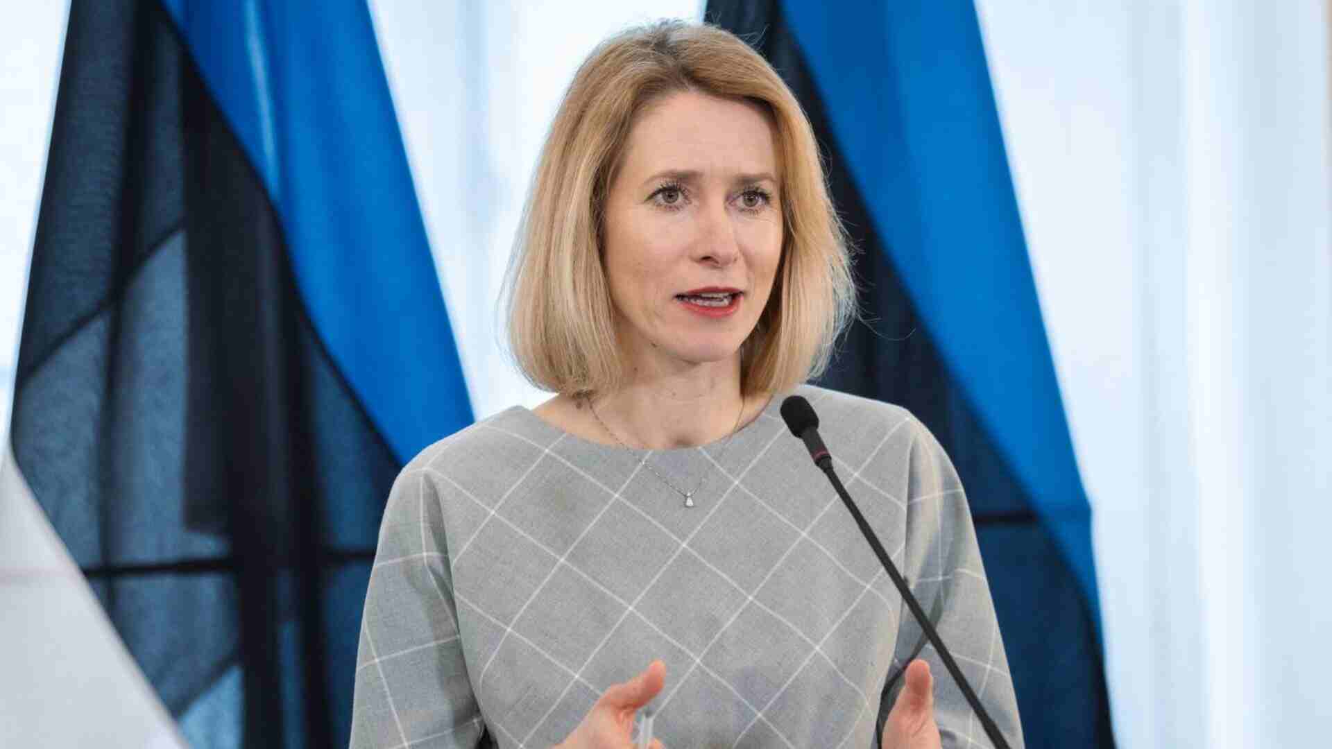 EU’s Kaja Kallas Calls for Immediate End to Gaza Violence
