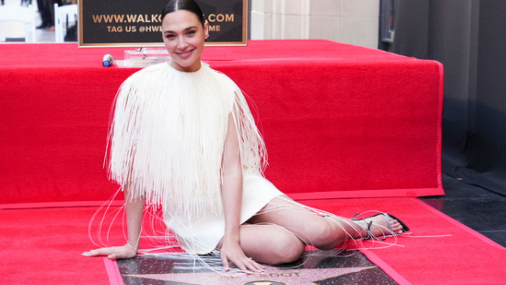 Gal Gadot Honored with Star on Hollywood Walk of Fame