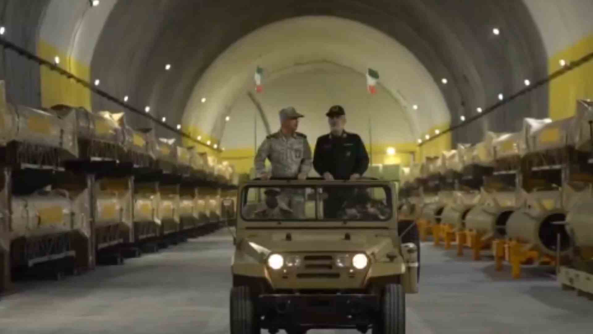 Iran Reveals Underground Missile Base, Challenges US and Israel