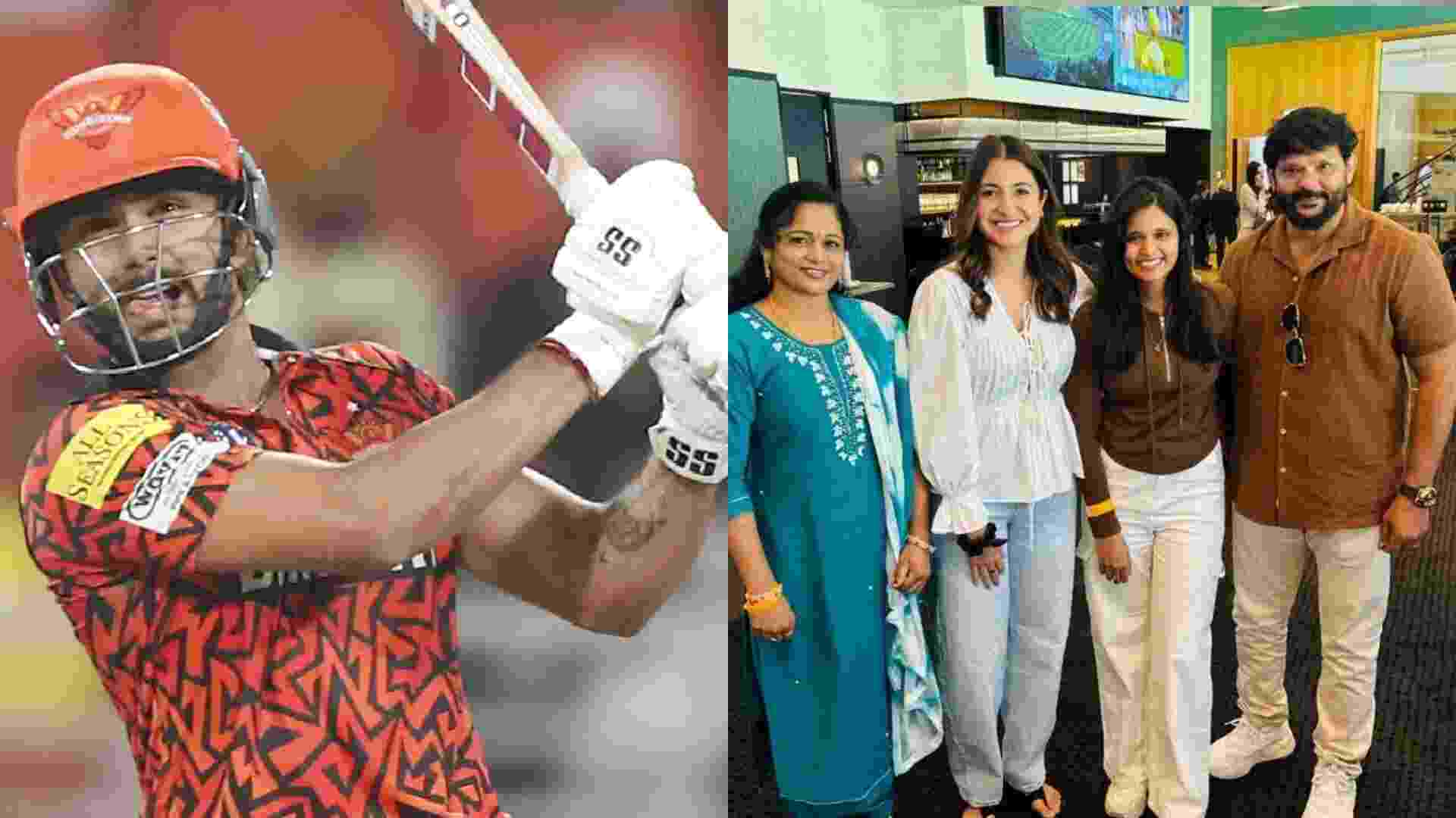 Nitish Kumar Reddy Shares a Special Moment with Anushka Sharma Nitish Kumar Reddy Shares a Special Moment with Anushka Sharma