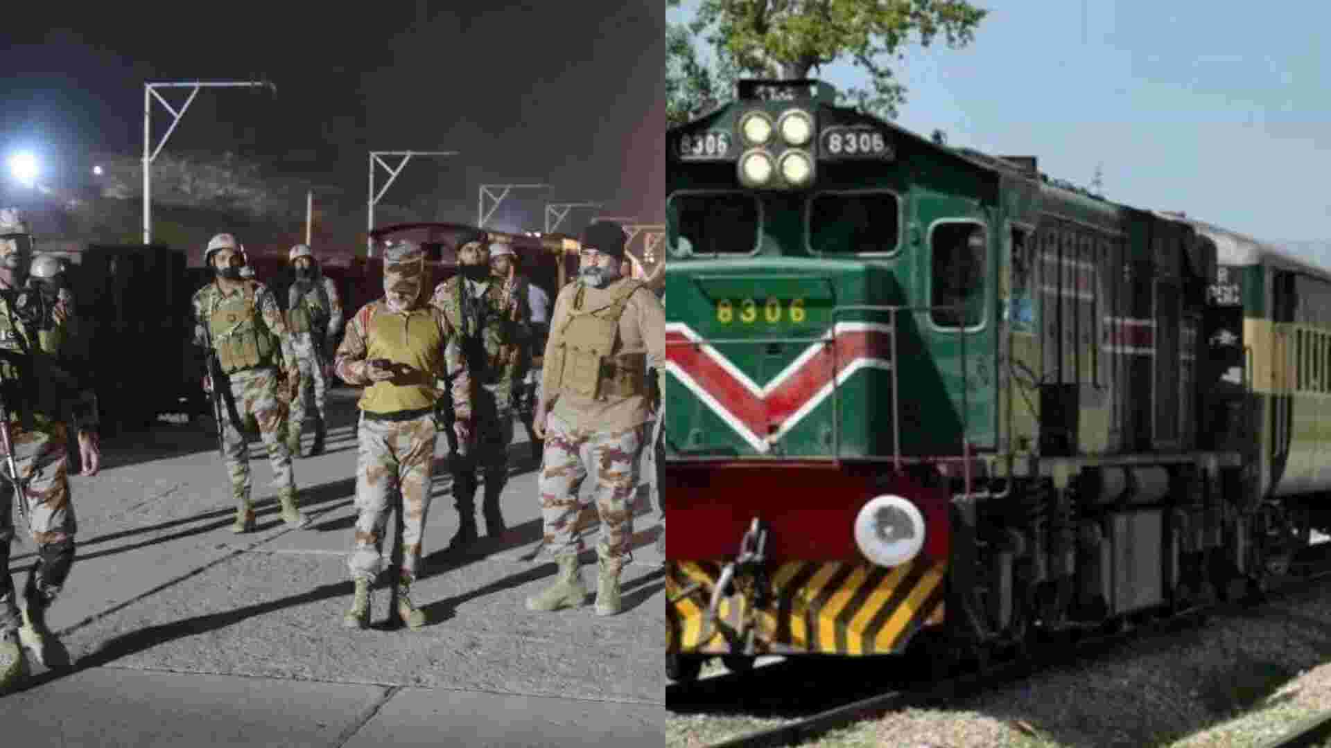 Pakistani Security Forces Kill 16 Militants, Rescue 104 in Balochistan Train Hijack