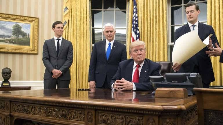 Recession or Recovery Trump Calls Economic Shift a ‘Transition’