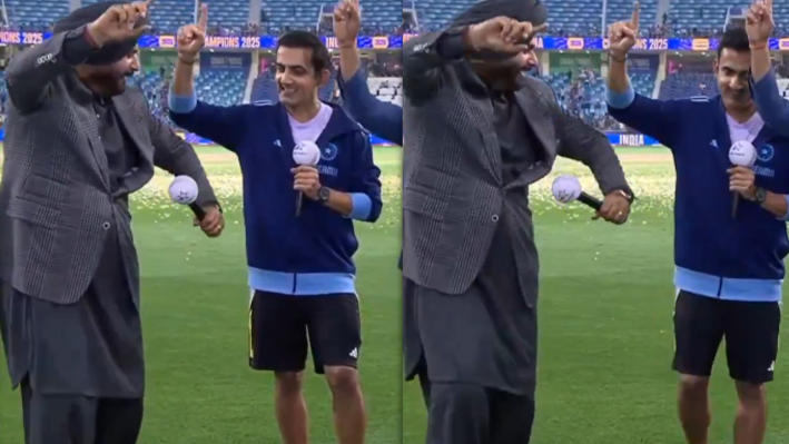 Sidhu and Gambhir’s Poetic Exchange Steals the Show Amid Celebrations