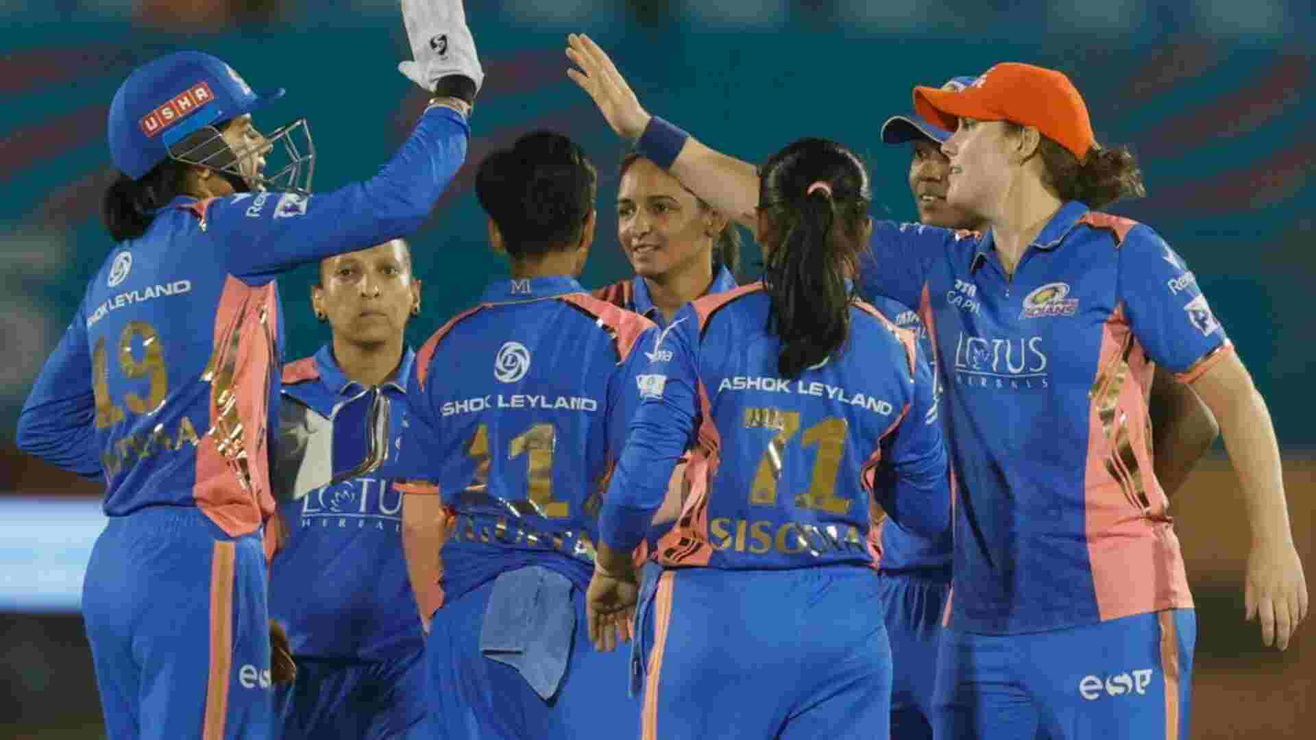 TATA WPL 2025 Mumbai Indians Hold Nerve in Final Over to Overcome Gujarat Giants TATA WPL 2025 Mumbai Indians Hold Nerve in Final Over to Overcome Gujarat Giants