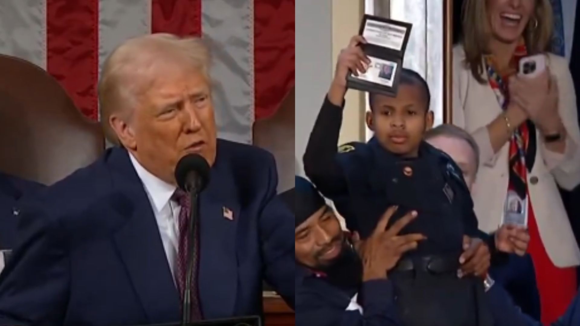 Trump Honors 13-Year-Old Cancer Survivor as Secret Service Agent