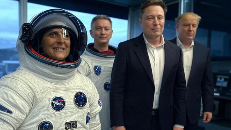 Trump’s Mission Accomplished Astronauts Return Home After Nine Months in Space