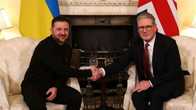Zelenskyy Meets King Charles After Clashing with Trump Zelenskyy Meets King Charles After Clashing with Trump