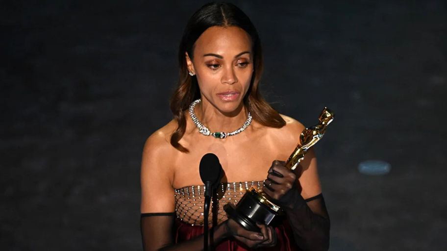 Zoe Saldana Makes History with Oscar Win for Emilia Pérez