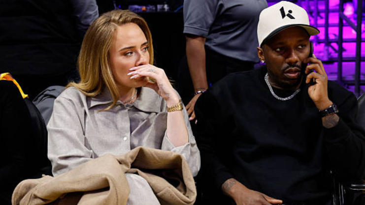 Adele and Rich Paul Spotted Courtside at Lakers Game in Rare Appearance