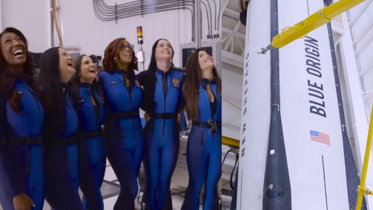 Lauren Sánchez Leads First All-Women Crew on Blue Origin Spaceflight Lauren Sánchez Leads First All-Women Crew on Blue Origin Spaceflight