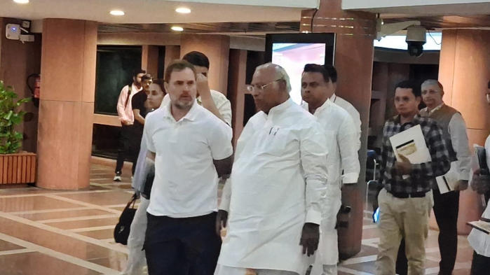 Rahul Gandhi, Kharge Condemn Pahalgam Attack, Pledge Support for Government Action After All-Party Meeting