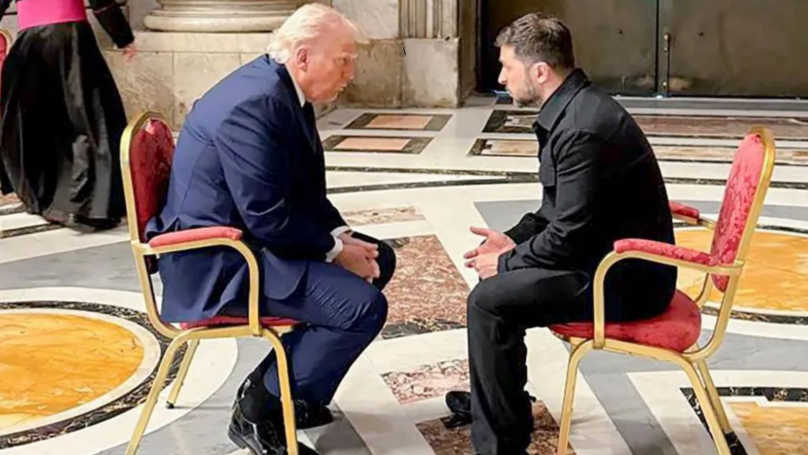 Trump Doubts Putin’s Desire for Peace After Meeting Zelensky in Rome