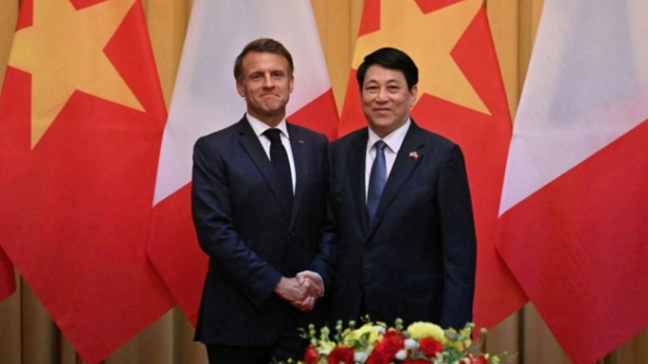 France, Vietnam Sign Airbus Deal as Macron Seeks Stronger Ties in Hanoi