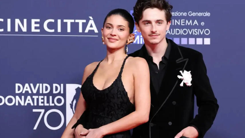 Kylie Jenner and Timothée Chalamet Make First Red Carpet Appearance as a Couple