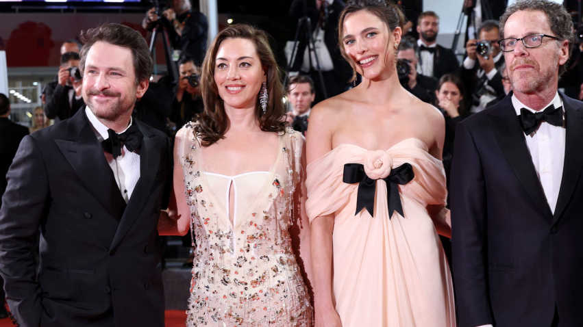 Margaret and Aubrey Light Up the Cannes Red Carpet