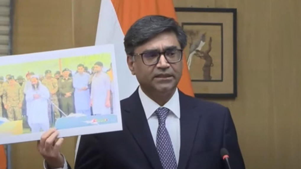 Misri Slams Pakistan Terrorists Given State Funerals, Not Civilians Misri Slams Pakistan Terrorists Given State Funerals, Not Civilians