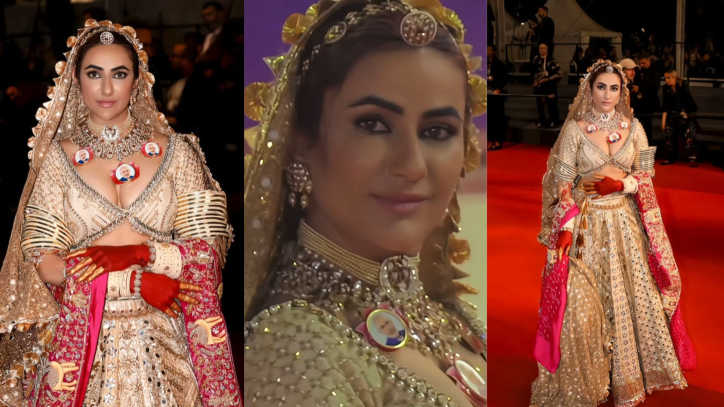 Ruchi Gujjar Turns Heads at Cannes 2025 Wearing PM Modi Pendant Necklace