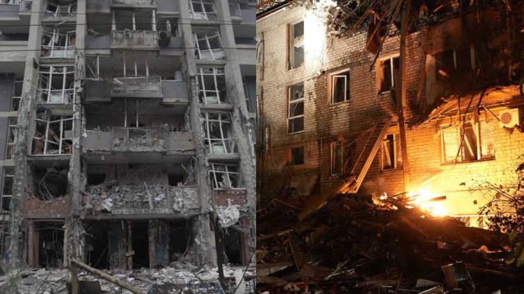 Russia Strikes Ukraine in One of Its Biggest Air Attacks