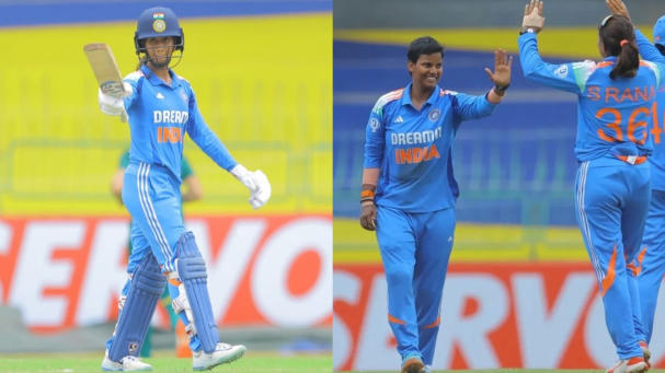 Sri Lanka ODI Tri-Series 2025 Rodrigues Powers India to Victory, South Africa Knocked Out of Tri-Series