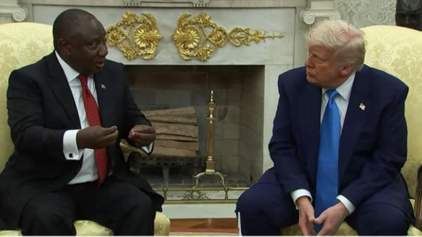 Trump Ambushes Ramaphosa in Oval Office Over Race and Violence in South Africa