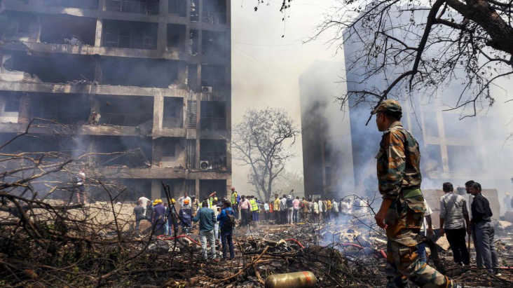 Ahmedabad Air Crash Kills Over 100, Plane Hit Medical College Hostel Ahmedabad Air Crash Kills Over 100, Plane Hit Medical College Hostel