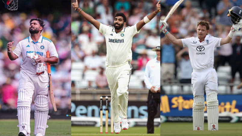 England Test Series Day 2 Pant Shines, Bumrah Strikes, But Pope’s Century Keeps England Alive