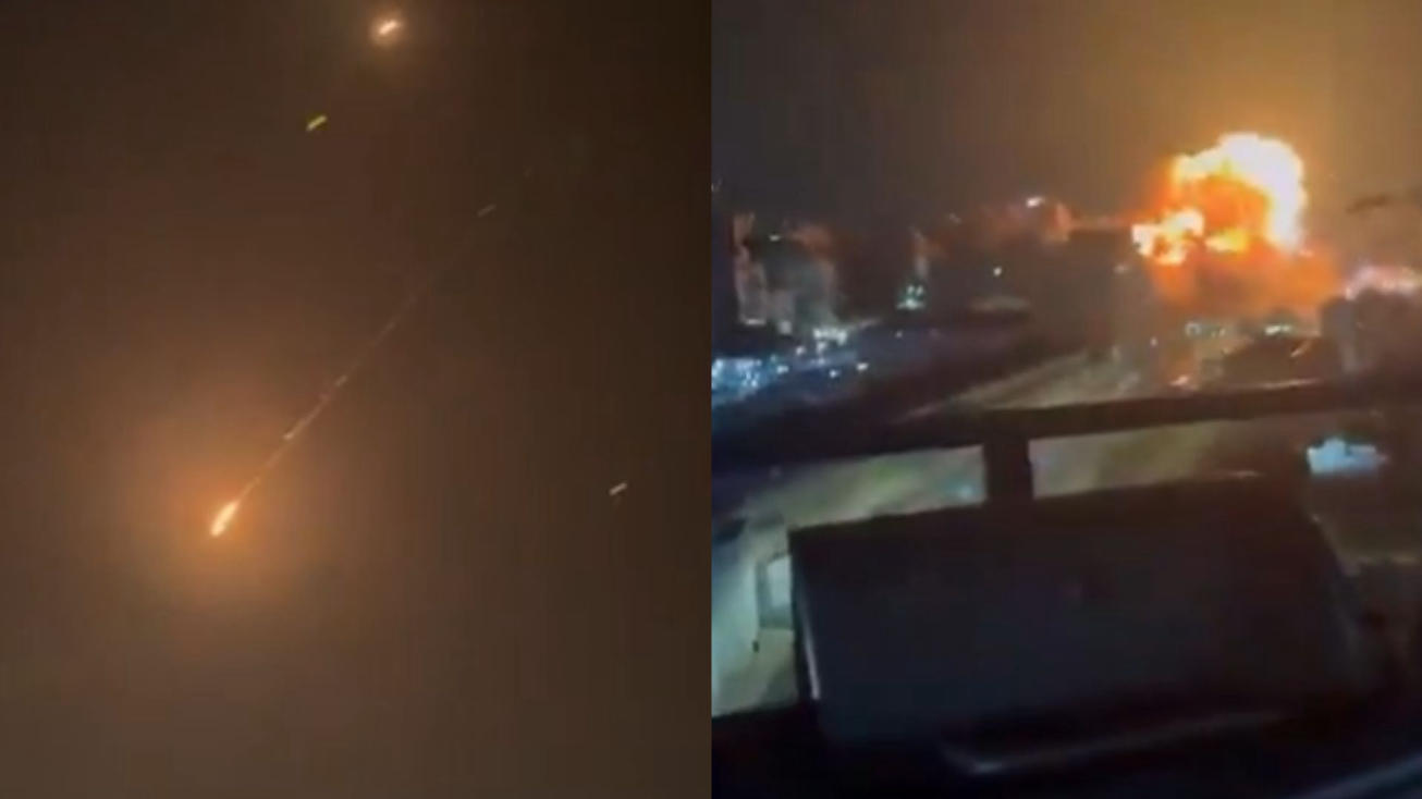 Iran and Israel Trade Missiles as War Escalates, Explosions Rock Tehran and Haifa Iran and Israel Trade Missiles as War Escalates, Explosions Rock Tehran and Haifa