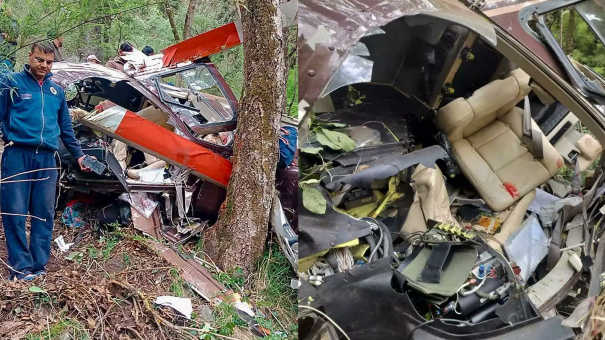 Five Dead in Uttarakhand Chopper Crash Shortly After Takeoff
