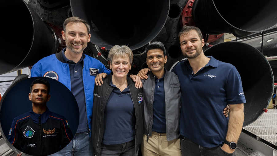 Indian Astronaut Shubhanshu Shukla to Pilot Axiom Four Mission Launching June 10
