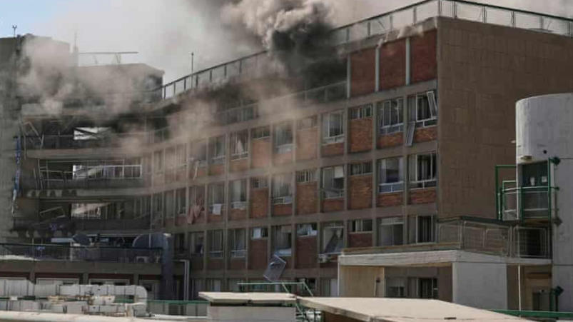 Iran Launches Missile Barrage on Israel, Hits Hospital in Beersheba