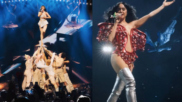 Katy Perry Shocked as Fan Jumps On Stage and Hugs Her During Live Sydney Show