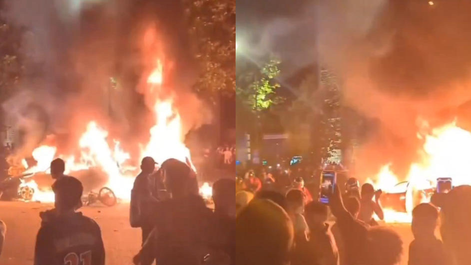 Paris Erupts in Chaos After PSG’s 5-0 Champions League Final Win