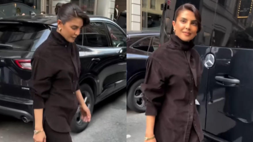 Priyanka Chopra Promotes Heads of State, Supports Nick Jonas in New York Priyanka Chopra Promotes Heads of State, Supports Nick Jonas in New York
