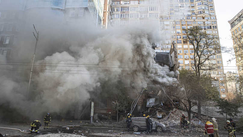 Russia Launches New Drone Attack on Kyiv, Ukraine Vows to Hit Back Russia Launches New Drone Attack on Kyiv, Ukraine Vows to Hit Back