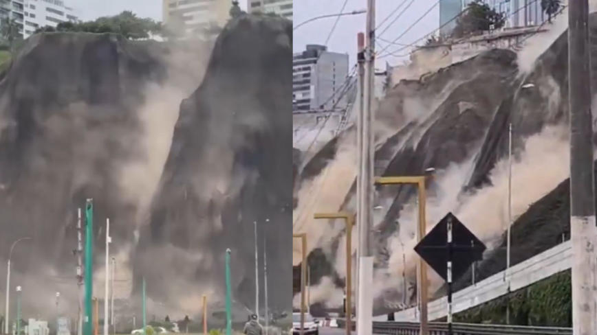 Strong Earthquake Hits Peru, Triggers Landslides Near Lima