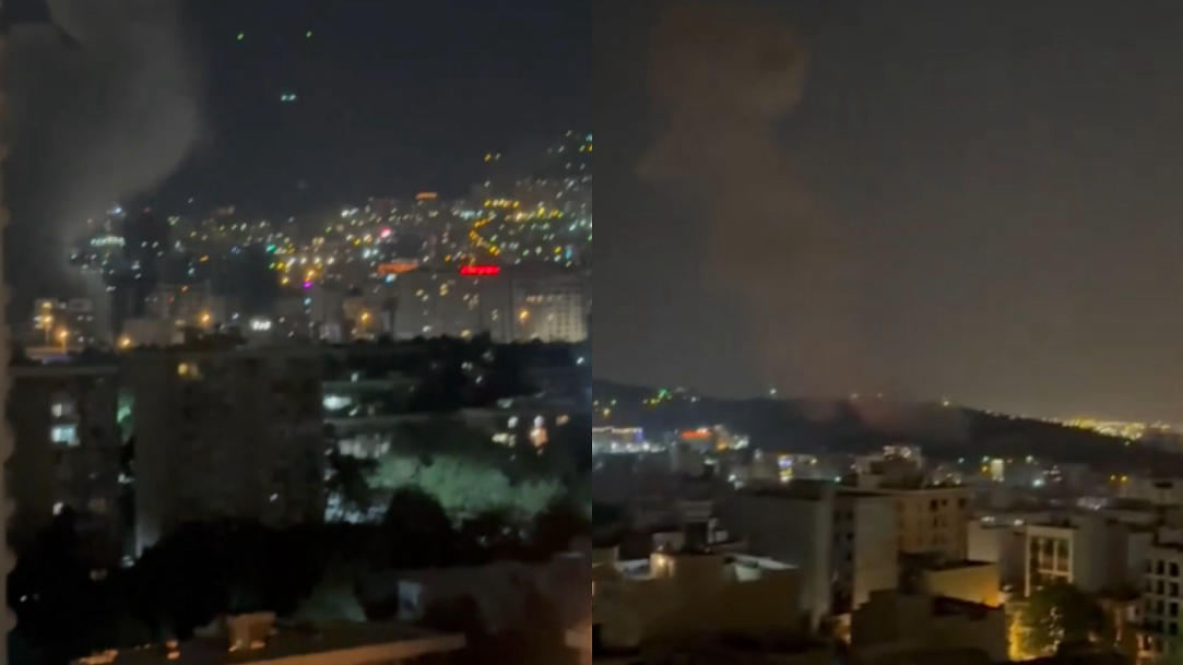 Tehran Rocked by Blasts After Israeli Attack Tehran Rocked by Blasts After Israeli Attack