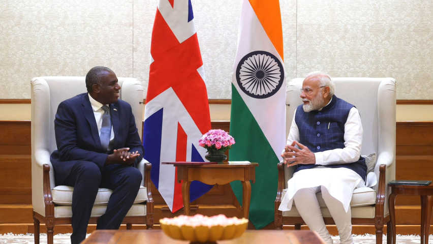 UK Foreign Minister David Lammy Meets PM Modi to Boost Security and Trade Cooperation UK Foreign Minister David Lammy Meets PM Modi to Boost Security and Trade Cooperation