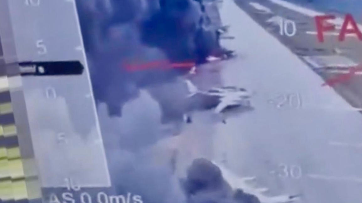 Ukraine Hits Over 40 Russian Warplanes in Massive Drone Strike